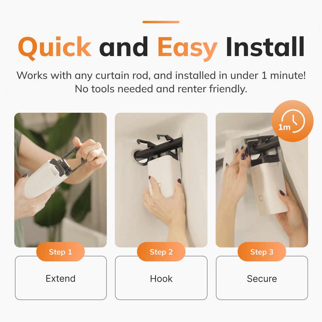 RYSE - Smart Curtain - Easy Motorized Curtain Upgrade RYSE - Smart Curtain - Easy Motorized Curtain Upgrade