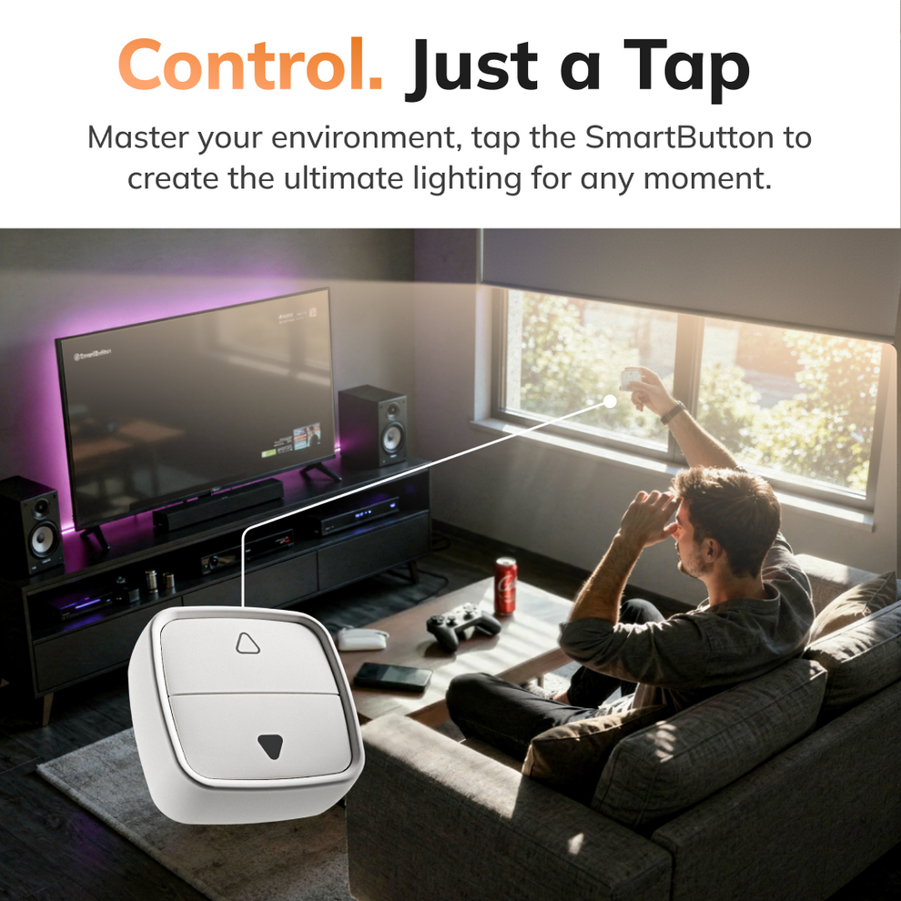 RYSE SmartButton: Effortlessly Control Your SmartShades